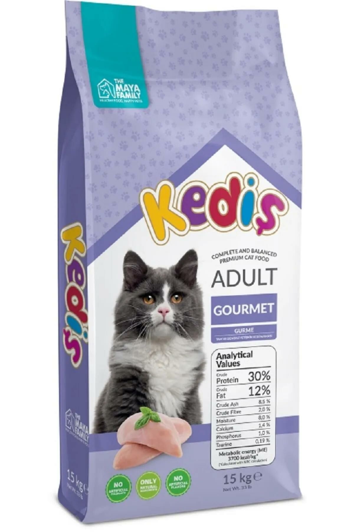 Kediş Gurme Yetişkin Kedi Maması 15 Kg