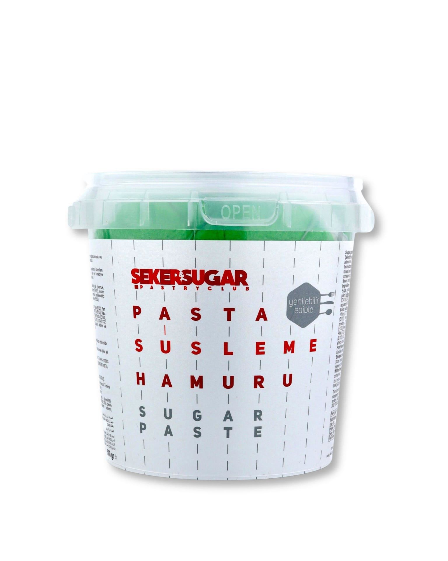 Şeker Sugar Şeker Hamuru Yeşil 500 gr