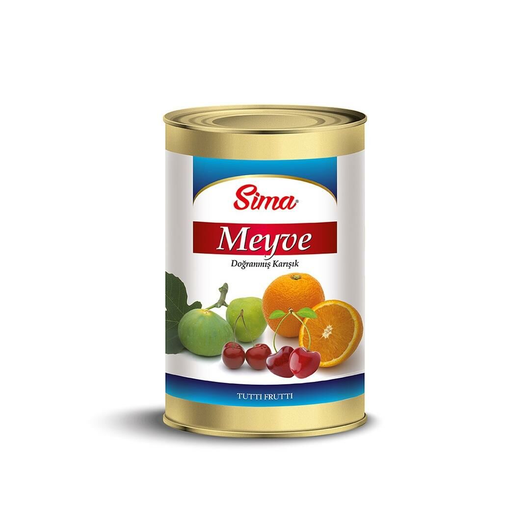 Sima Doğranmış Karışık Meyve Şekerleme (Tutti Frutti) 5 Kg