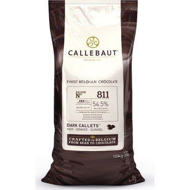 Callebaut 811 Bitter Drop Çikolata 10 Kg