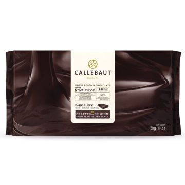 Callebaut Bitter Şeker İlavesiz Blok Çikolata 5 Kg