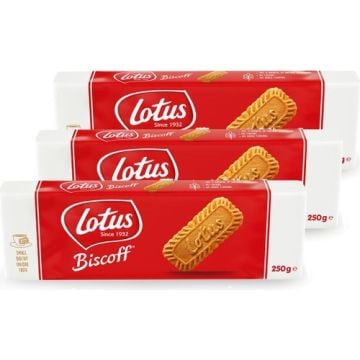 Lotus Biscoff 250 G x 3 Adet