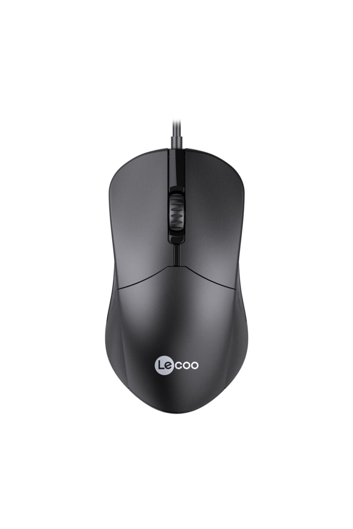 Lecoo Lenovo M1102 Usb Kablolu 1200dpı 3 Tuşlu Optik Mouse Siyah