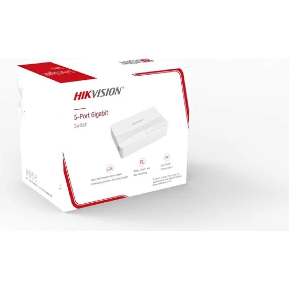 Hikvision DS-3E0505D-E 5 Port 10/100/1000 Gigabit Ethernet Switch
