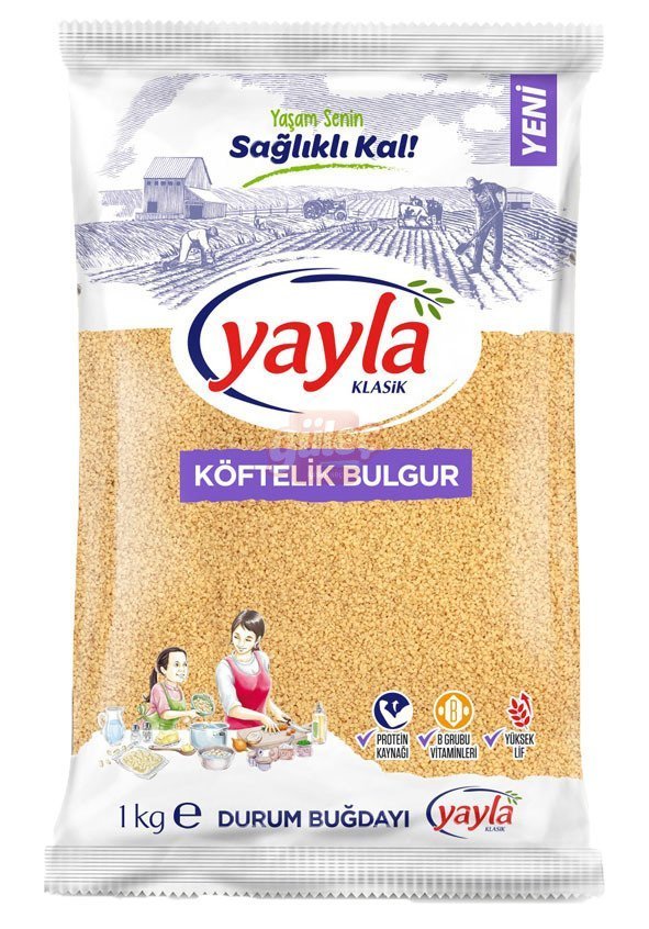 YAYLA KÖFTELİK BULGUR 1KG