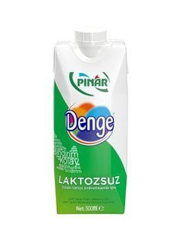 DENGE LAKTOZSUZ SÜT 500ML