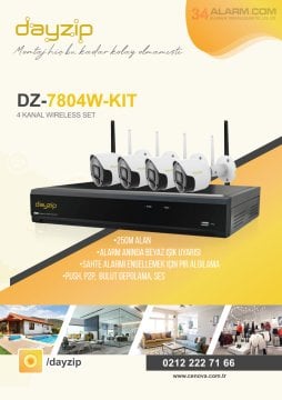 DZ-7804W-KIT 4 Kanal Wireless Set