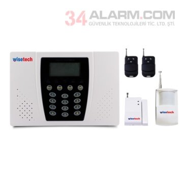 WS-260 Kablolu ve Kablosuz Alarm Paneli