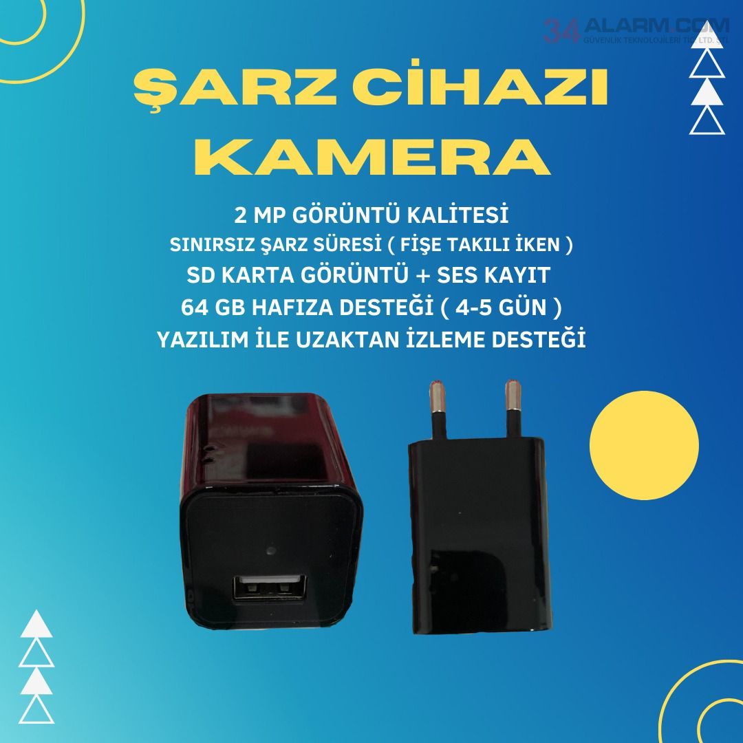 Şarz Cihazı - Gizli Kamera