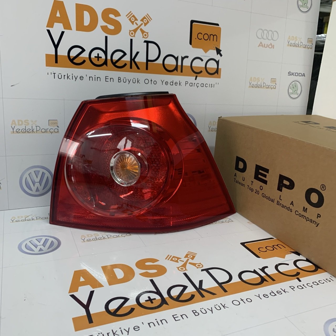 Volkswagen Golf V 2003-2008 Arası Sağ Stop Depo Marka 1K6945096Aa