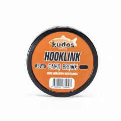 Kudos Hooklink Camo Brown 20m 35 Lb.