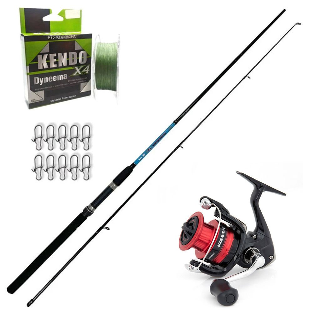 Shimano Sienna 3000 - Okuma G-Power 240cm 15-40gr Spin Olta Seti