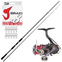 Daiwa New Legalis 270cm 10-35gr - Daiwa Fuego 20 LT 4000 Spin Olta Seti