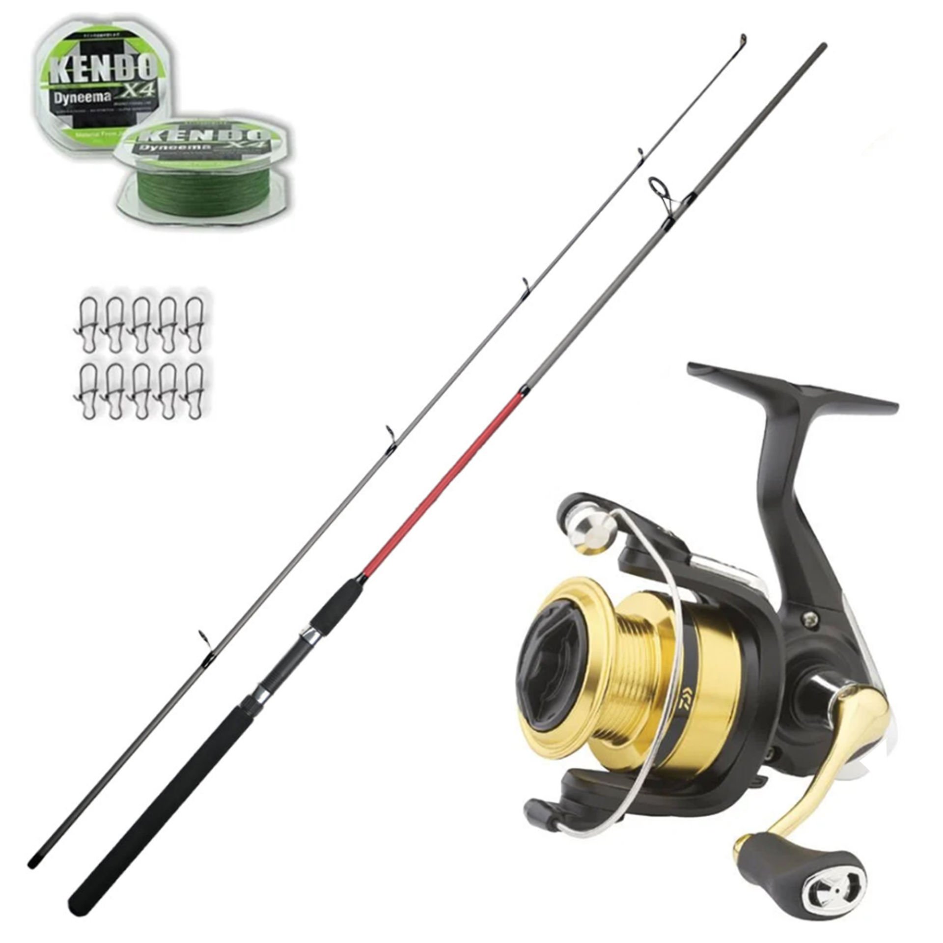 Daiwa RS 3000 - Remixon Flex 240cm Spin Olta Seti