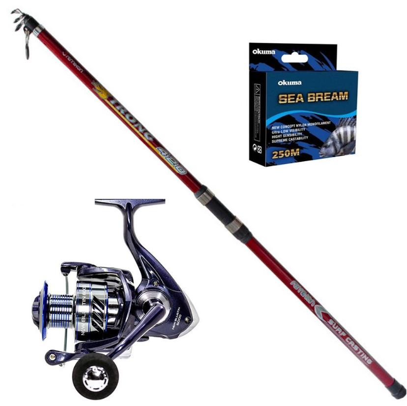 Remixon Bluetin 6000 - Remixon Strong 390cm Surf Olta Seti