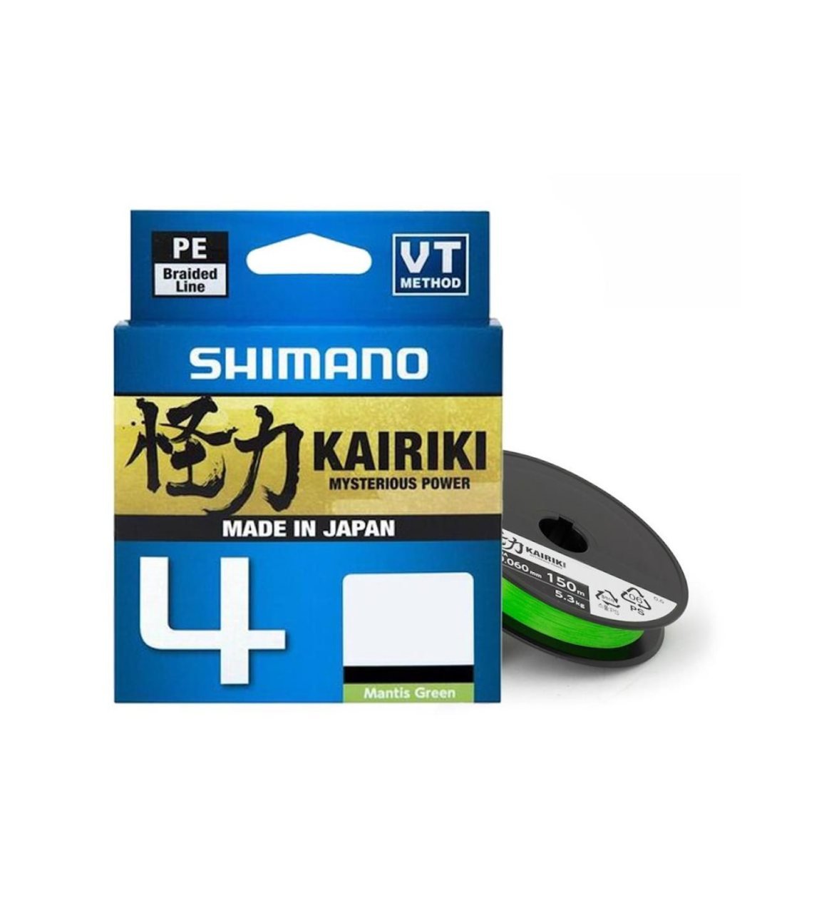 Shimano KAIRIKI 4 0,060MM 150M ORANGE HI-VIS ORANGE 0,060MM/4,4KG