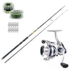 Okuma Aria 3000 - Savage Gear MPP2 274cm 10-30gr Spin Olta Seti