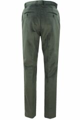 Varetta Erkek Yeşil Kışlık İçi Yünlü Polarlı Klasik Kesim Kadife Pantolon