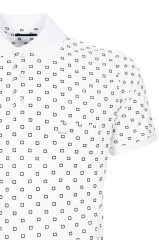 Erkek Beyaz Regular Kesim Polo Yaka Erkek T-shirt