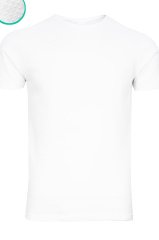 Varetta Erkek Beyaz Slim Fit Sıfır Yaka Erkek T-shirt