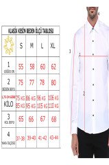 Erkek Beyaz Klasik Kesim Uzun Kollu Tek Cepli Gömlek Bordo Kravat Kombin Set