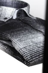 Varetta Erkek Siyah Kalın Kışlık Cepli Oduncu Gömlek