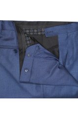 Varetta Erkek Gece Mavi Klasik Kesim Poliviskon Kumaş Pantolon