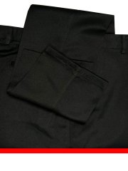 Varetta Erkek Siyah Klasik Kesim Keten Pantolon