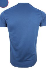 Varetta Erkek İndigo Regular Kesim Simit Yaka T-shirt