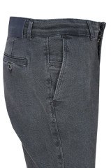 Erkek Füme Regulafit Jeans Pantolon