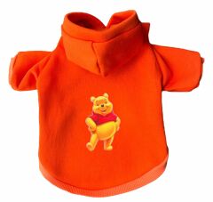 Winnie de po orange  sweat köpek kıyafeti