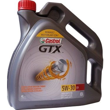 CASTROL 5W30 GTX 4 LİTRE