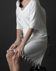 Havana Kaftan/Beyaz