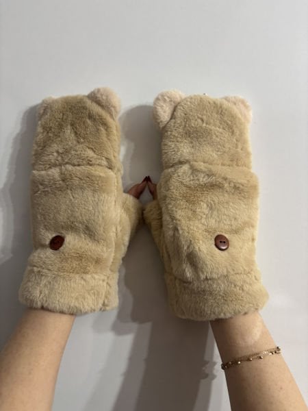 Peluş Ayıcık Eldiven