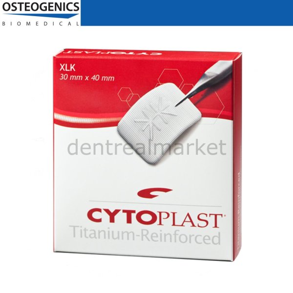 Cytoplast Titanyum Destekli Membran XLK - 30x40 mm