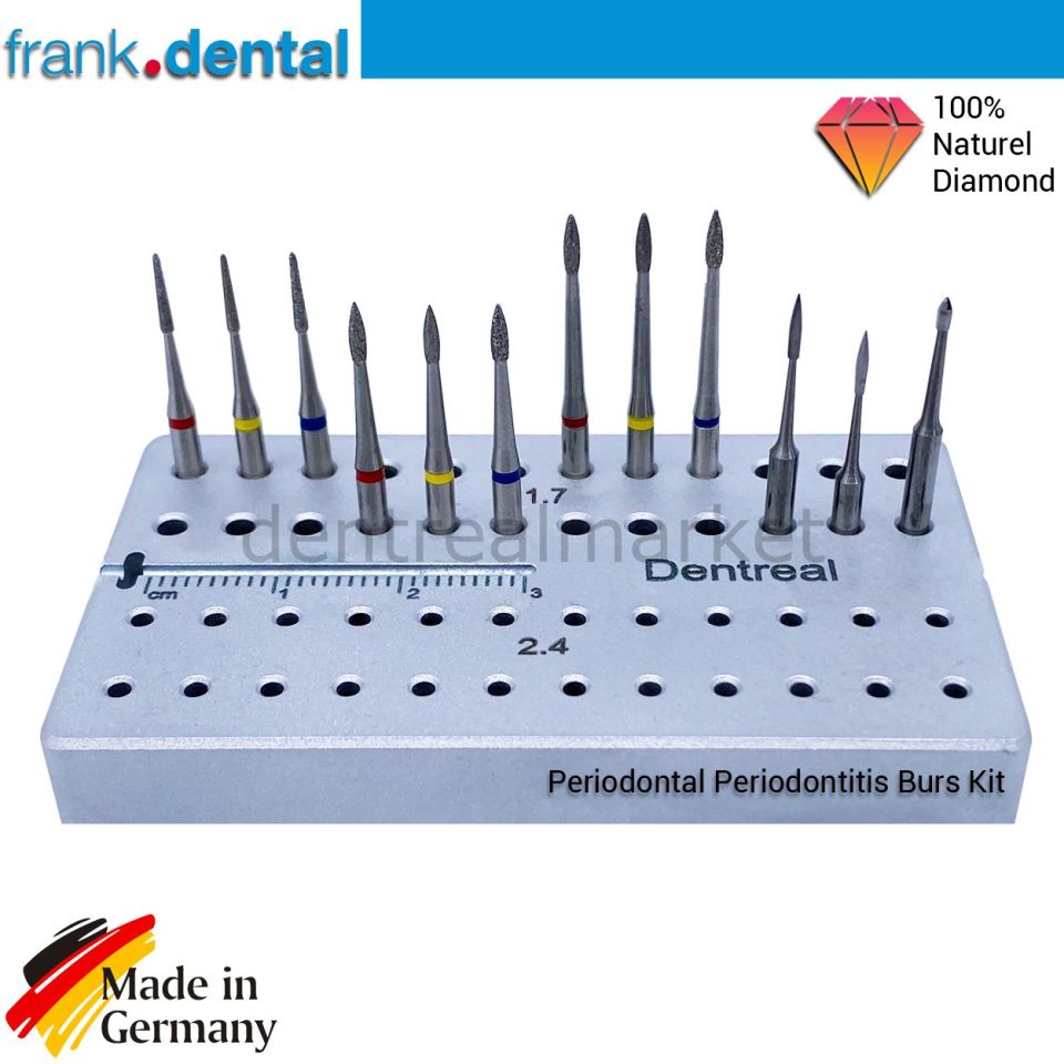 Periodontal Periodontitis Tedavi  Frez Seti 1540