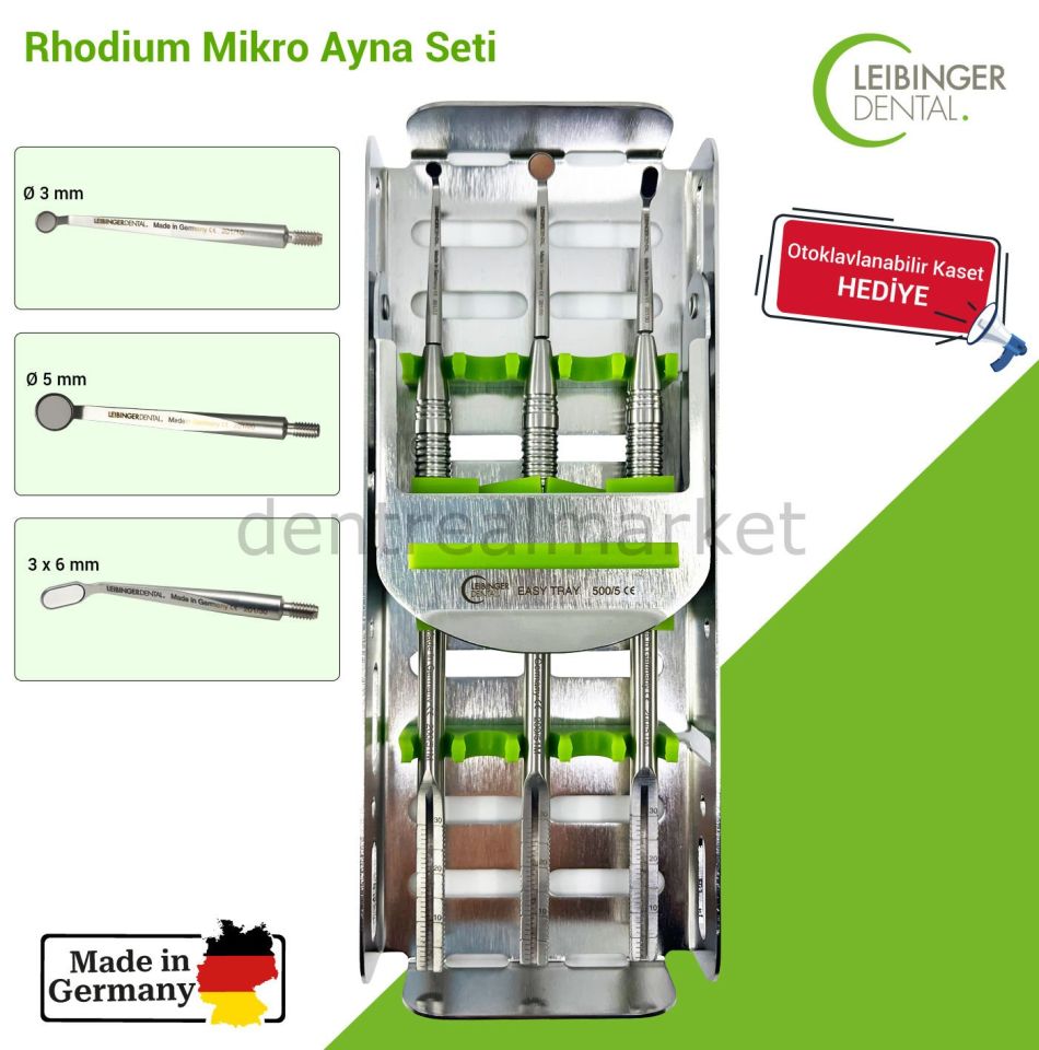 Rhodium Mikro FS Ayna Seti