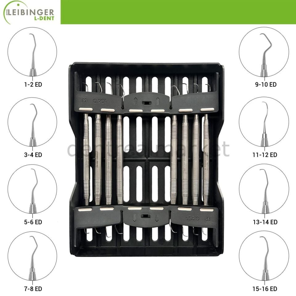 Gracey Curette Set - Periodontal Küret SET