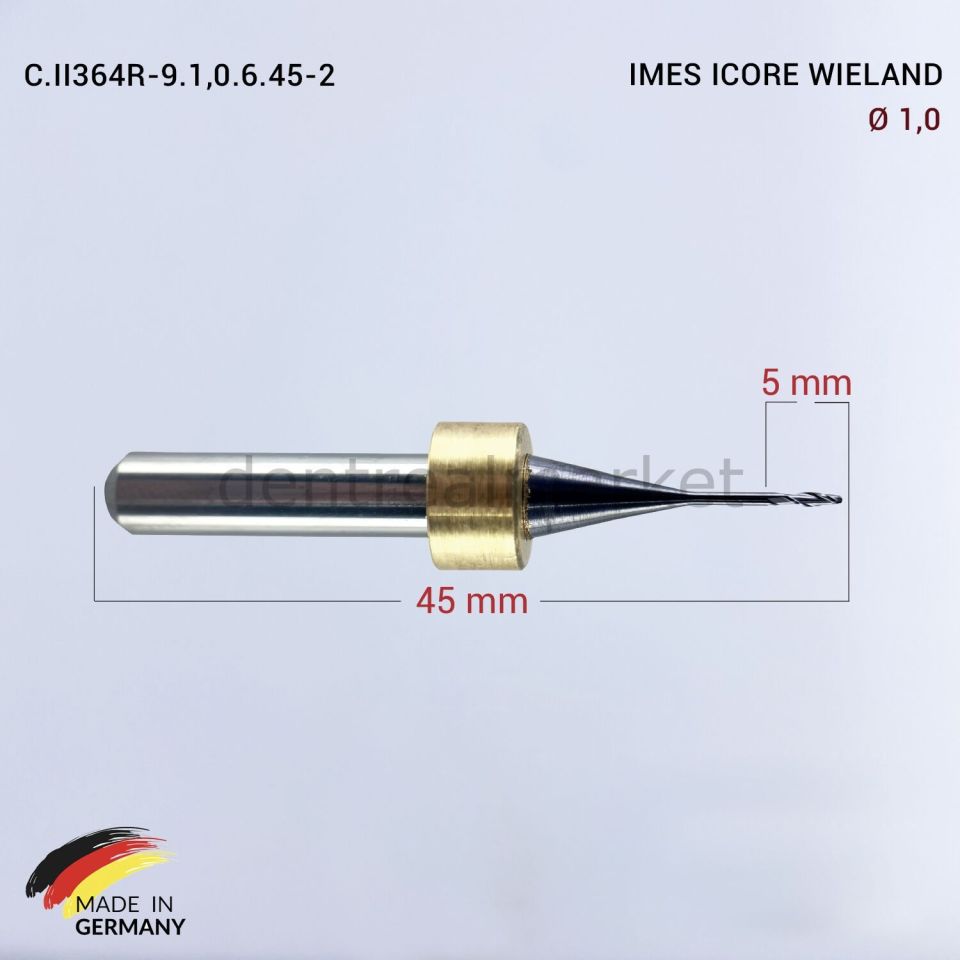 Imes Icore Wieland Cad Cam Drill 1,0 mm