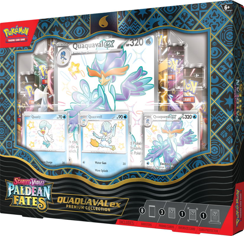 SV4.5 Paldean Fates Premium Collection (Quaquaval ex)