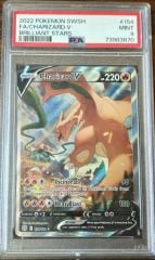 2022 POKEMON SWSH FA/CHARIZARD V BRILLIANT STARS PSA 9