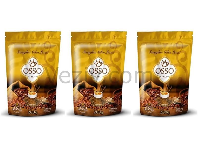 Osso Osmanlı Kahvesi 3 x 200 G