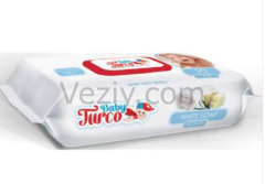 Baby Turco Beyaz Sabun Kokulu Islak Havlu Mendil 12 x 90'lı