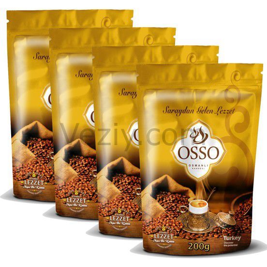 Osso Osmanlı Kahvesi 4 x 200 G