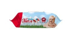 Baby Turco Yenidoğan Bebek Bezi 2-5 KG 1 Beden 60 Adet + Islak Havlu 60'lı