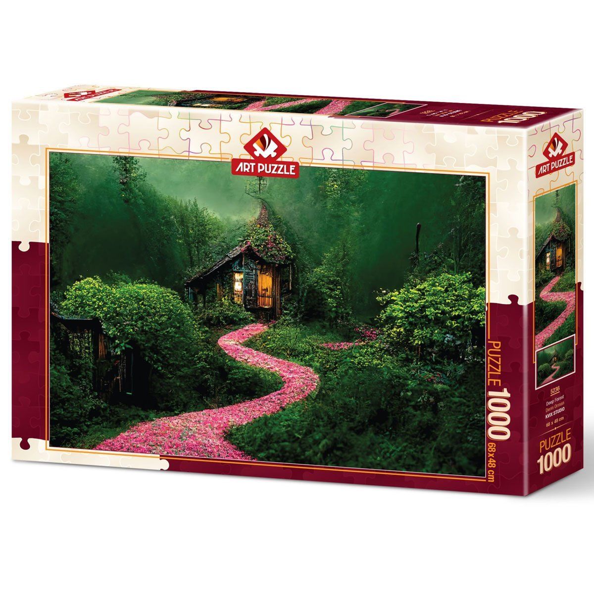 5236 Derin Orman 1000 Parça - Art Puzzle