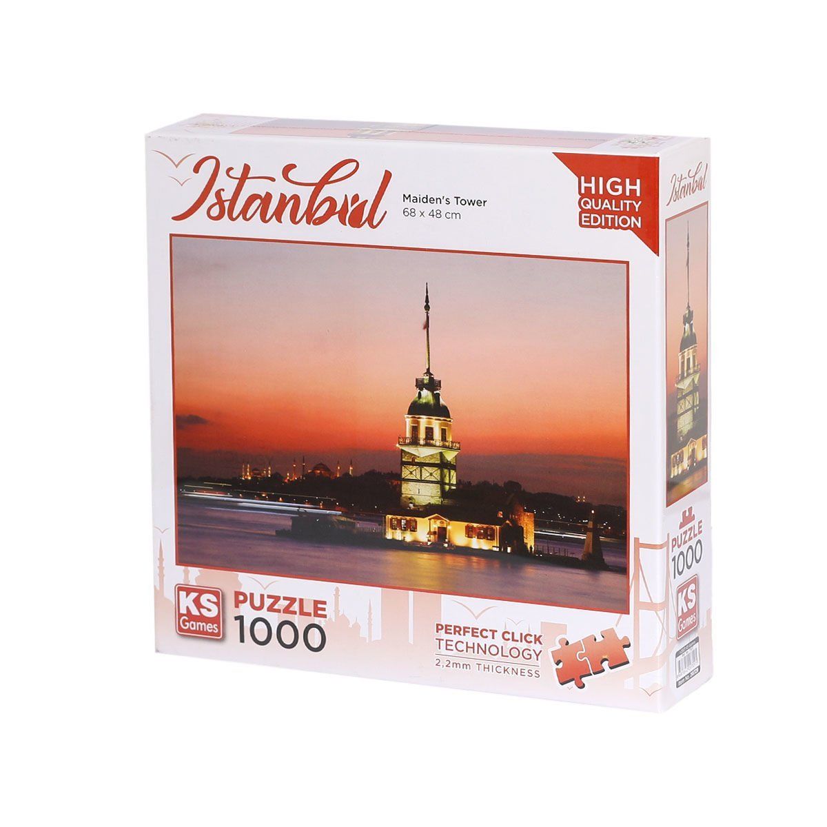 20729 Kız Kulesi Gün Batımı 1000 Parça Puzzle -KS Puzzle