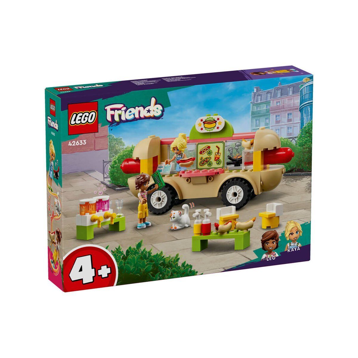 42633 Lego Friends Sosisli Sandviç Arabası 100 parça +4 yaş