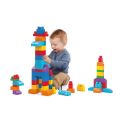 CYP67 MEGA BLOKS® 60 parçalı Blok Torbaları 2 asorti - Mavi - Pembe +1 yaş