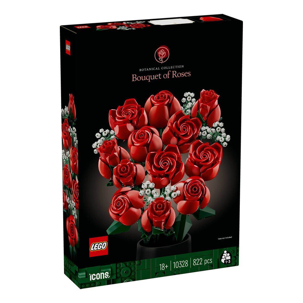 10328 LEGO® icons Botanical Collection - Gül Buketi 822 parça +18 yaş